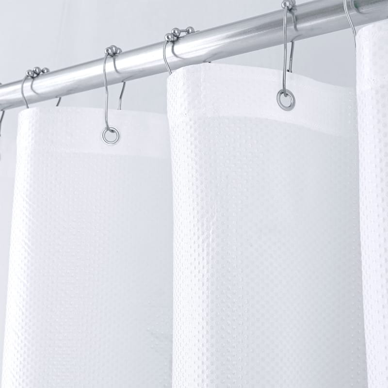 Dots Embossed Peva Shower Curtain Liner Embossed with Magnets