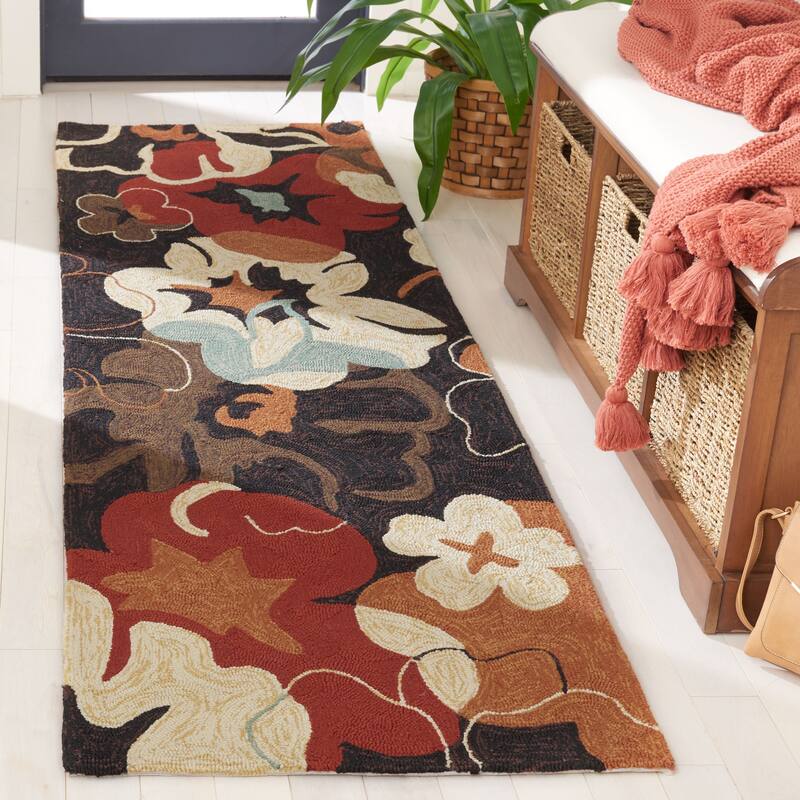 SAFAVIEH Handmade Four Seasons Teruyo Floral Rug