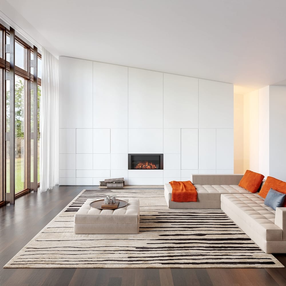 Eufemia Contemporary Abstract Area Rug