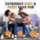 preview thumbnail 24 of 81, Cheer Collection Faux Fur/ Microplush Reversible Throw Blanket