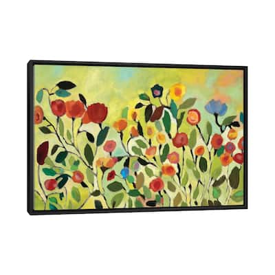 iCanvas "Wild Field" by Kim Parker Framed Canvas Print