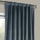 Exclusive Fabrics Heritage Plush Velvet Curtain (1 Panel)