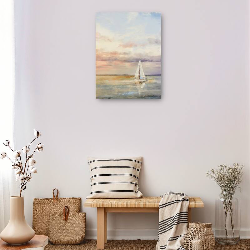 Persimmon Skies By Studio Arts Canvas Art Print