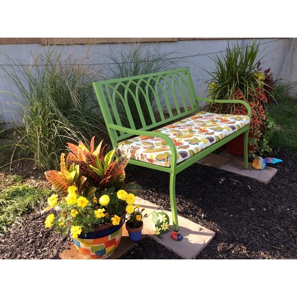 Blazing Needles 45 Inch Indoor Outdoor Bench Cushion Free Blazing Needles 45 Inch Indoor Outdoor Bench Cushion Free Shipping Today 8347228