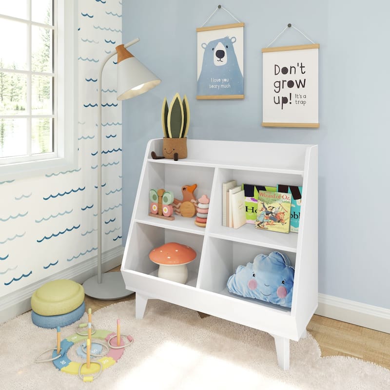 Max and Lily Frankie Bookcase - White