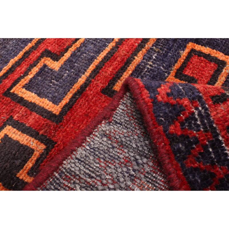 ECARPETGALLERY Hand-knotted Konya Anatolian Dark Navy Wool Rug - 4'4 x 7'9