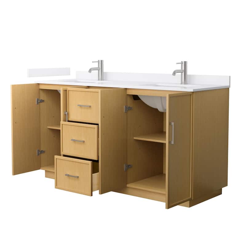 Wyndham Collection WCH7474-66D-VCA-MXX Elan TK 66" Free Standing