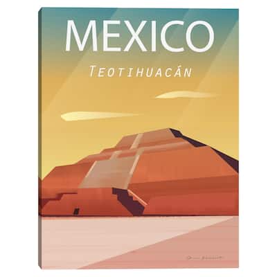Mexico Canvas Art Print