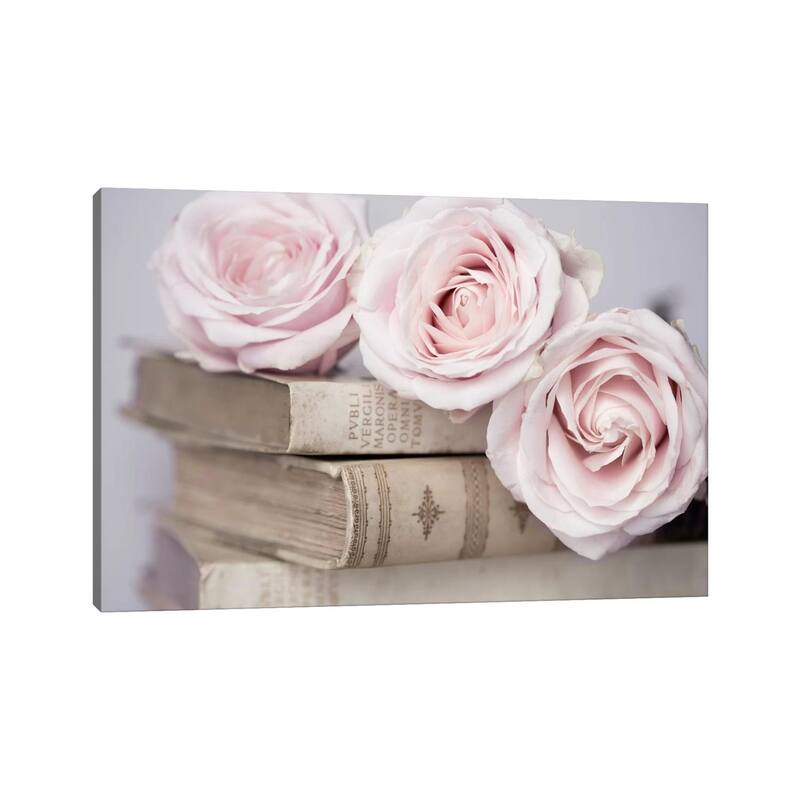 iCanvas "Vintage Roses" by Symposium Design Canvas Print