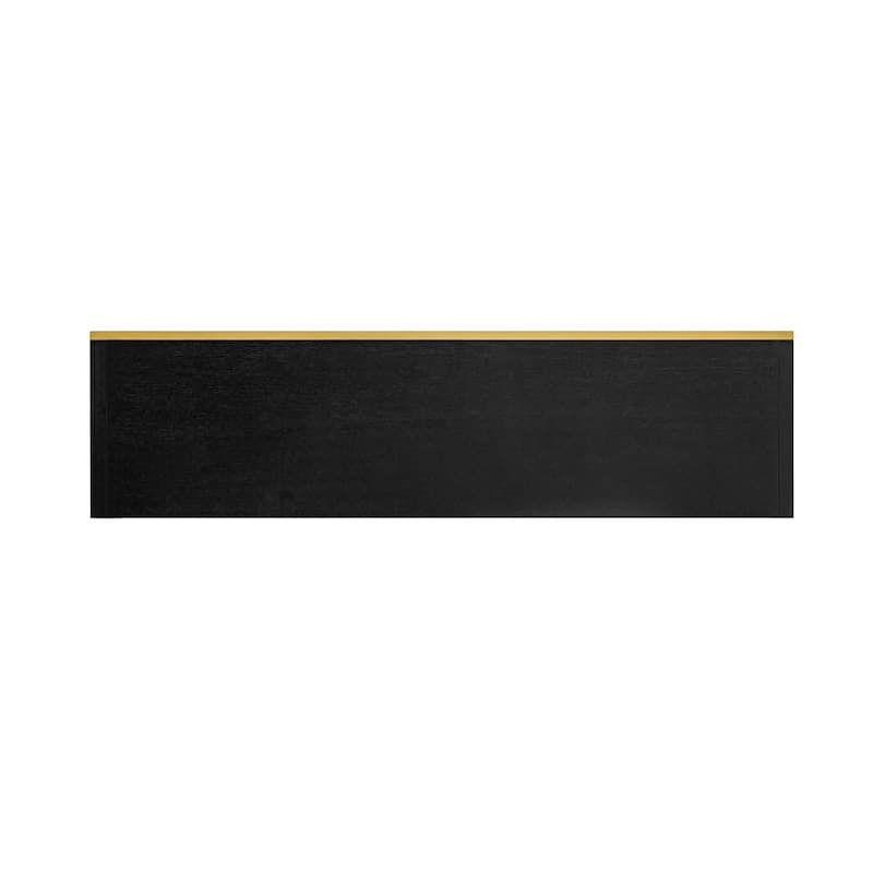Mahogany Veneer Modern Sideboard with Unique Metal Legs,Suitable for Study,Entryway, Hallway, Living Room, Foyer