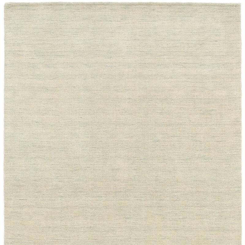 HomeRoots Solid Color Modern Rectangle Area Rug