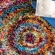 preview thumbnail 9 of 12, Nuloom Ardelle Colorful Swirl Shag Area Rug