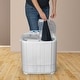 preview thumbnail 7 of 8, Deco Gear 13LB Portable Compact Twin Tub Washing Machine with Spin Dry
