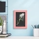 preview thumbnail 10 of 118, Orchid on Slate III -Framed Print w/glass-Cherry Red