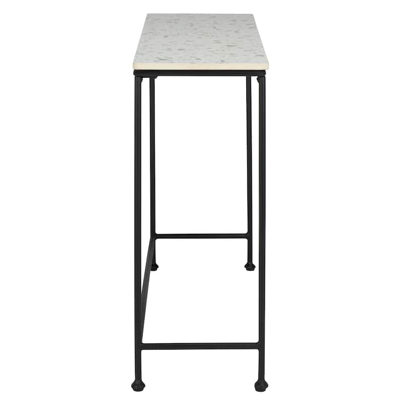 SAFAVIEH Home Amelina Ceramic Console Table - 42"W x 12"D x 30"H