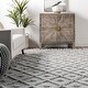 preview thumbnail 30 of 29, nuLOOM Handmade Tasseled Diamond Trellis Area Rug