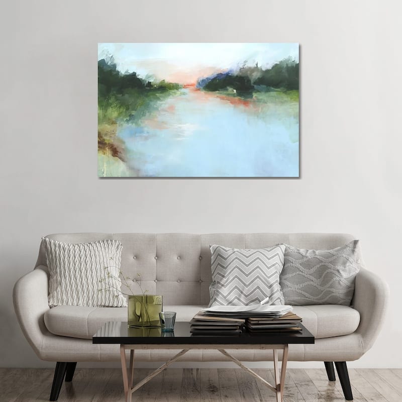 iCanvas "Emerald Lake II" by Isabelle Z Canvas Print - 32x48x1.5