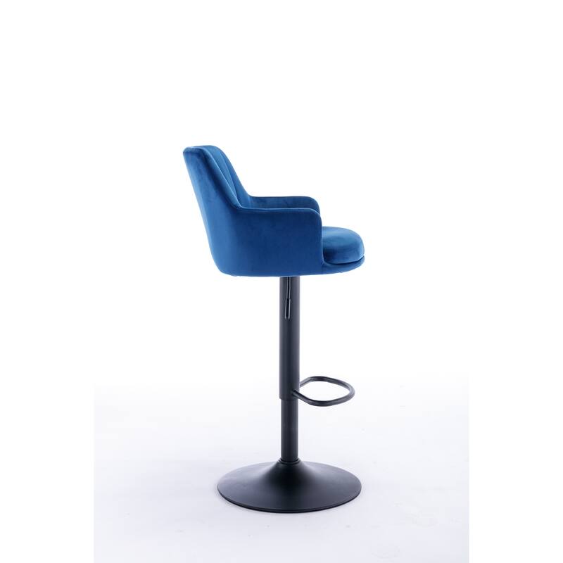 Bar Stools Set of 2,Adjustable Barstools with Back and Footrest, Counter Height Bar Chairs for Kitchen,Pub