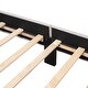 preview thumbnail 19 of 31, Canopy Upholstered Bed Platform Bed with USB Type-C Ports Headboard