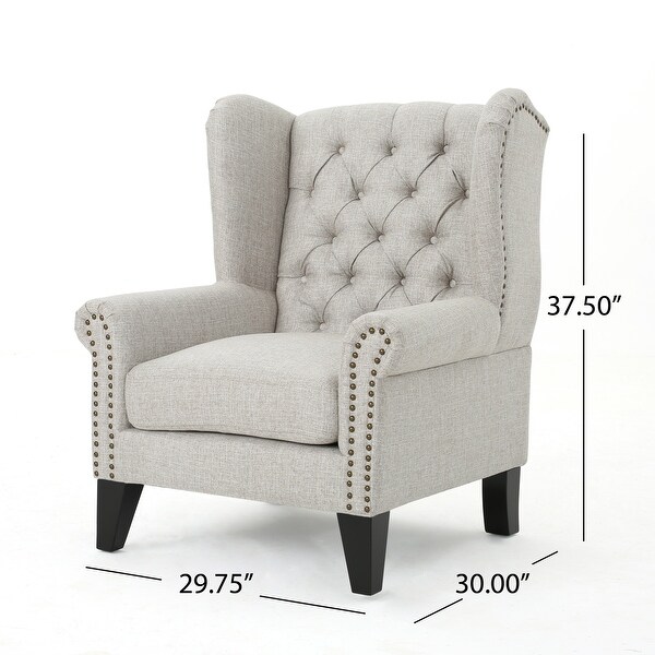 Grey hotsell studded chair