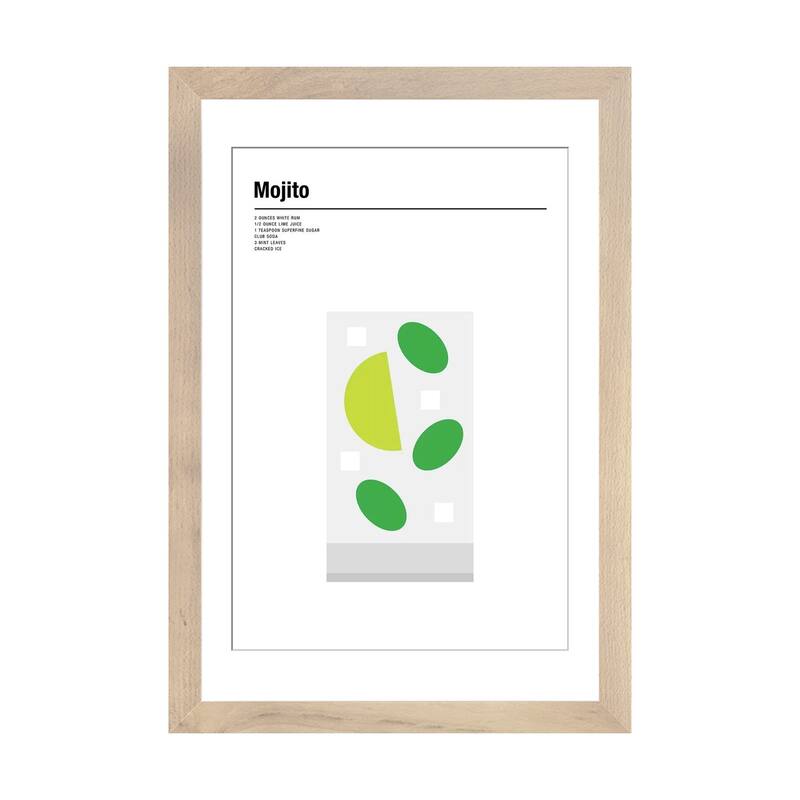 iCanvas "Mojito" by Nick Barclay - Natural - 32x24x1