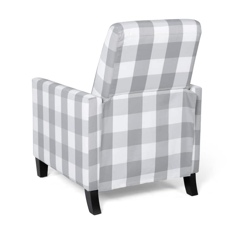 Foxhill Contemporary Push Back Recliner by Christopher Knight Home