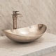 preview thumbnail 6 of 9, Confucius 19" Vessel Bathroom Sink in Nickel