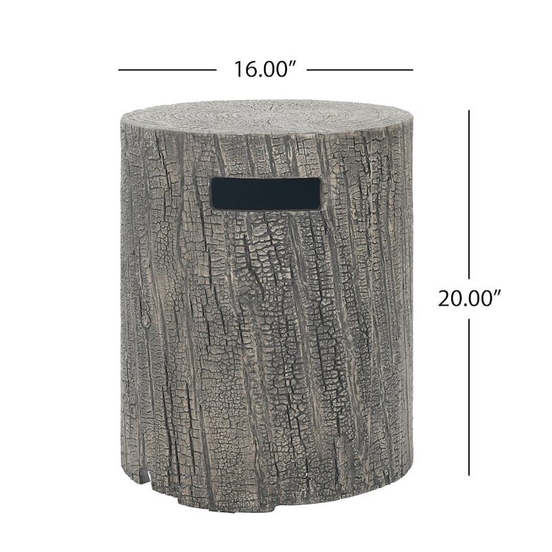 Christopher Knight Home - Mason Outdoor Patio Fire Pit and Side Table Set with Durable MGO Construction