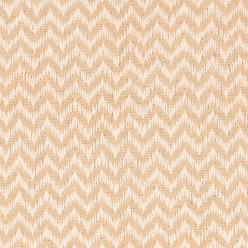 30" Beige Geometric Chevron Square Throw Floor Pillow