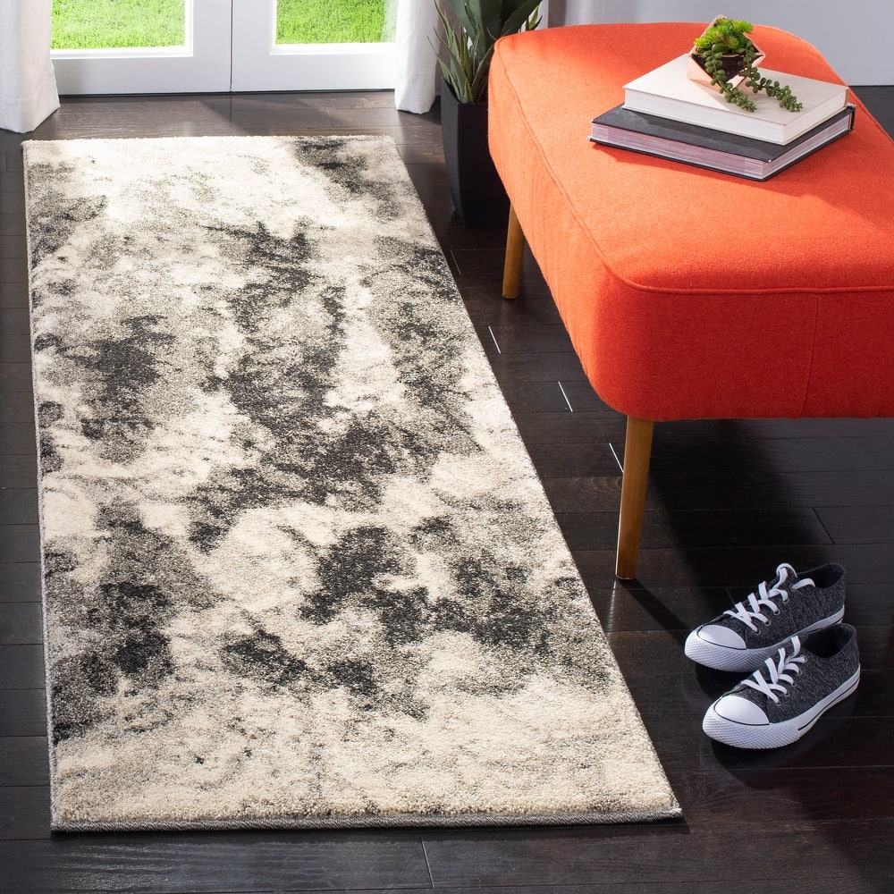 SAFAVIEH Retro Delina Modern Abstract Distressed Rug