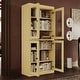 preview thumbnail 65 of 200, 100% Solid Wood 6-Shelf Bookcase with Optional Doors by Palace Imports