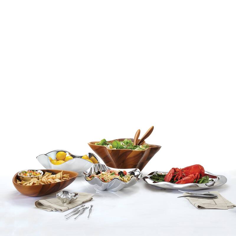 Nambe Venus Serving Bowl - 15"