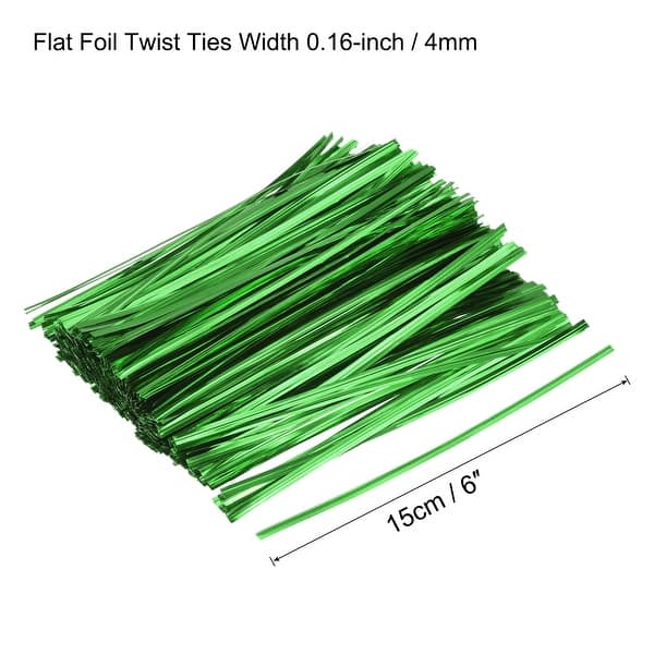 Foil Twist Ties Plastic Closure Tie for Manage Cords Bed Bath