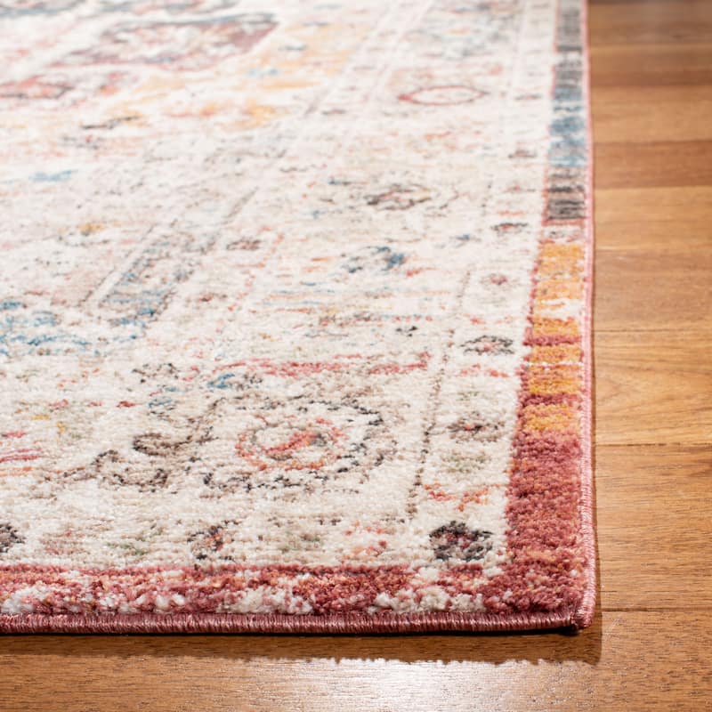 SAFAVIEH Carlyle Bilgi Vintage Oriental Rug - 2'3" x 4' - Ivory/Blue