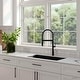 preview thumbnail 3 of 24, STYLISH Stainless Steel Single Handle Pull Out Kitchen Faucet 360 Swivel