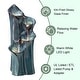 preview thumbnail 28 of 34, Glitzhome 26"H/ 31"H 4-Tier LED Vase-Shaped Ceramic Outdoor Floor Fountain with Birds/ Lotus