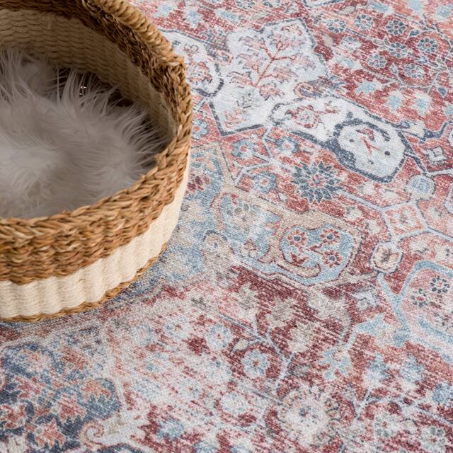 Bloom Rugs Caria Washable Non-slip Area Rug