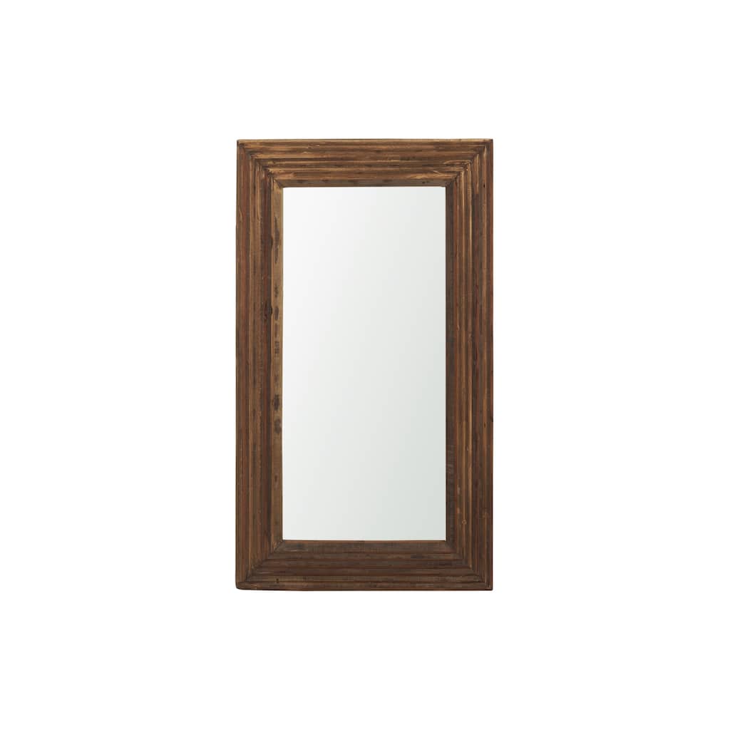Bennet Small Rectangle Reclaimed Wooden Mirror