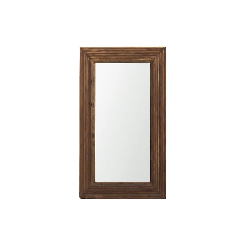 Bennet Small Rectangle Reclaimed Wooden Mirror - 28.0L x 1.5W x 48.0H