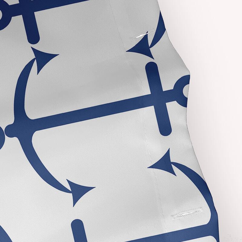 Anchor Pattern Shower Curtain