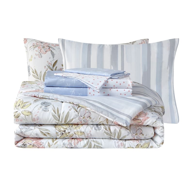 Eliana 7 Piece Mix & Match Bedding Set