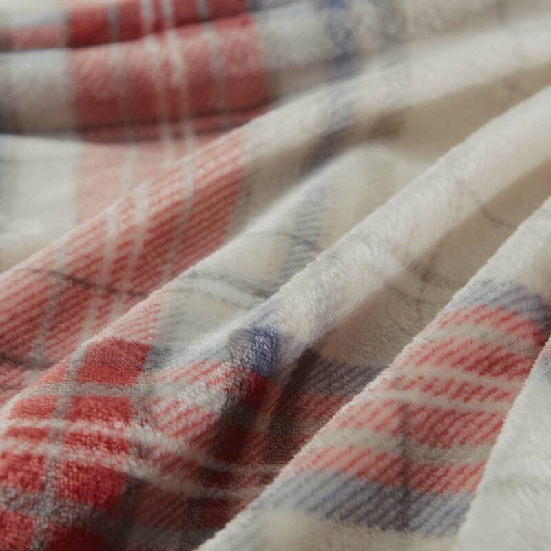 Clara Clark Ultra Plush Thick Reversible Microfiber Heavy Blanket - Raschel Imitation Mink Blanket