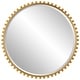 preview thumbnail 1 of 12, Uttermost Taza Round Mirror Gold