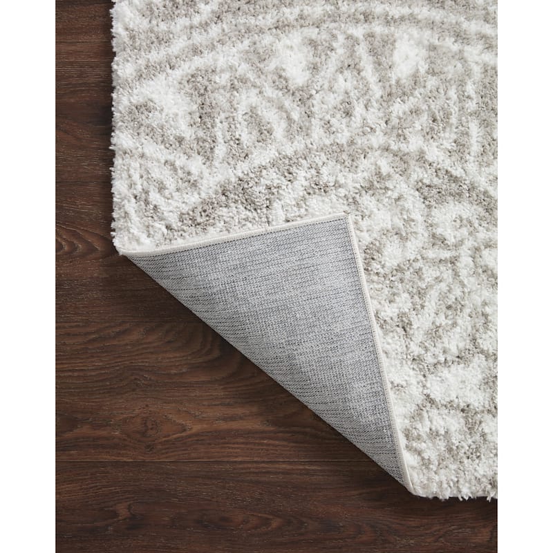 Alexander Home Kazi Geometric Shag Area Rug