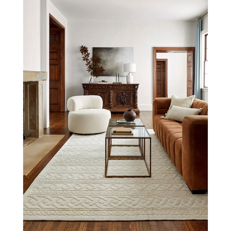 Livabliss Lyna Bohemian Stripe Washable Area Rug