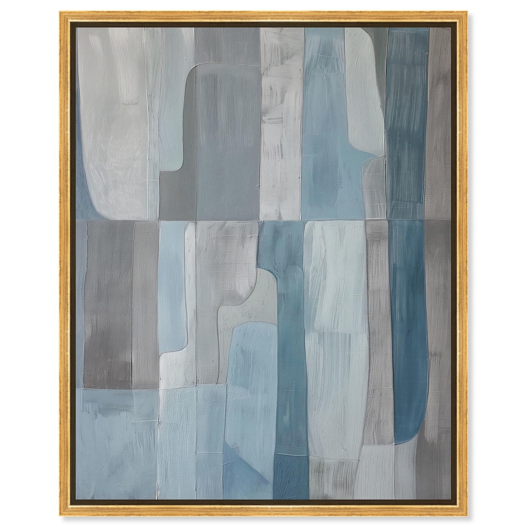 Tessellated Tones II Canvas by Art Remedy