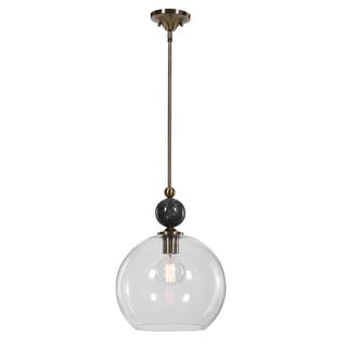 Uttermost Mendota 1-Light Glass Pendant