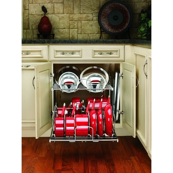 Shop Rev A Shelf 5cw2 2122 5cw2 Series 21 Wide Two Tier Pull Out
