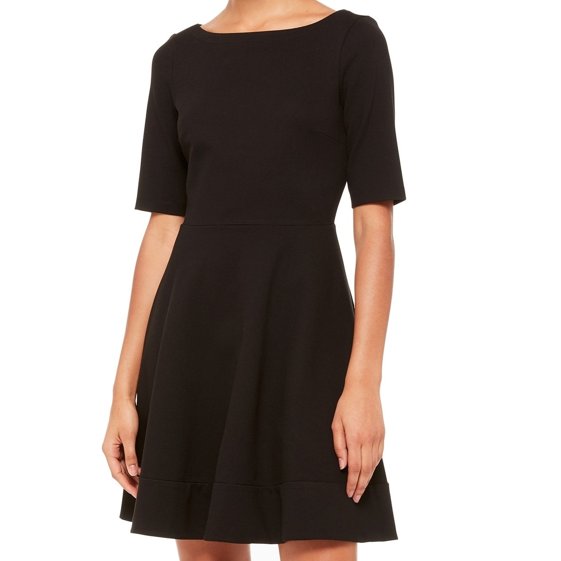 kate spade lace up ponte dress