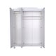 preview thumbnail 7 of 43, Palace Imports 100% Solid Wood Kyle 3-Door Wardrobe Armoire with Raised Panel or Mirrored Doors